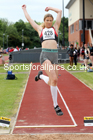 Womens under-20s long jump, 2021 Northern Senior and Under-20s Champs., Leigh. Photo: David T. Hewitson/Sports for All Pics